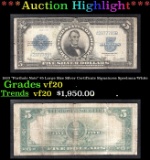 1923 $5 Large Size Silver Certificate 