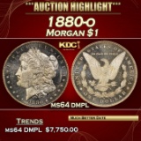 1880-o Morgan Dollar $1 ms64 dmpl SEGS