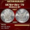 1878-p Rev '79 Morgan Dollar $1 ms64+ SEGS