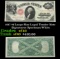 1917 $1 Large Size Legal Tender Note Grades xf Signatures Speelman/White