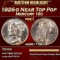 1926-d Mercury Dime Near Top Pop 10c ms66+ FSB SEGS
