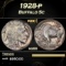 1928-p Buffalo Nickel 5c Grades ms66