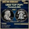 1960 Proof Franklin Half Dollar TOP POP! 50c pr69 DCAM SEGS