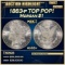 1883-p Morgan Dollar TOP POP! $1 ms68+ SEGS