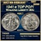 1941-s Walking Liberty Half Dollar TOP POP! 50c ms67+ SEGS