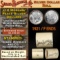 OE- 10 UNC Morgan/Peace Silver Dollar Roll SEARS 1921 Peace/Morgan 'P' Rev End