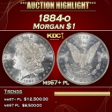 1884-o Morgan Dollar $1 ms67+ pl SEGS