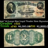 1869 $2 Large Size Legal Tender Note 