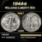 1944-s Walking Liberty Half Dollar 50c Grades ms65