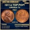 1911-d Lincoln Cent TOP POP! 1c ms66 rb SEGS