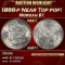 1886-p Morgan Dollar Near Top pop! $1 ms67+ SEGS