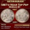 1887-o Morgan Dollar Near Top Pop $1 ms66+ SEGS