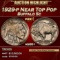 1929-p Buffalo Nickel Near Top Pop 5c ms66+ SEGS