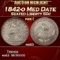 1842-o Med Date Seated Half Dollar 50c ms63 USCG
