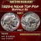 1929-s Buffalo Nickel Near Top Pop 5c ms67 SEGS