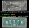 1896 $1 large size Silver Certificate Martha & George Washington 