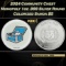 2024 Community Chest Monopoly 1oz .999 Silver Round Colorized Samoa Round