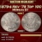 1879-s Rev '78 Top 100 Morgan Dollar $1 ms62+ USCG