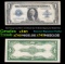 1923 $1 large size Silver Certificate Key To Series Grades xf Signatures Woods/Tate