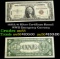 1935A $1 Silver Certificate Hawaii WWII Emergency Currency Grades Select AU