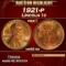 1921-p Lincoln Cent 1c ms66 rd SEGS