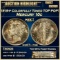 1919-p Mercury Dime Colorfully Toned TOP POP! 10c ms67+ fsb SEGS
