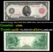1914 $5 Large Size Red Seal FRN Rare Red Seal Grades xf+ FR-834