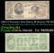 1890 $1 Treasury Note Edwin M Stanton Grades f+ FR-348