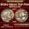 1919-d Buffalo Nickel Near Top Pop! 5c ms66 SEGS