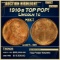1910-s Lincoln Cent TOP POP! 1c ms67+ RD SEGS