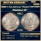 1883-p Morgan Dollar Colorfully Toned TOP POP! $1 ms68+ SEGS