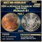 1881-s Morgan Dollar Monster Rainbow Toned  TOP POP! $1 ms69 SEGS