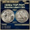 1936-s Walking Liberty Half Dollar TOP POP! 50c ms67+ SEGS