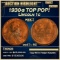 1930-s Lincoln Cent TOP POP! 1c ms67+ RD SEGS
