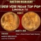 1909 VDB Lincoln Cent Near Top Pop 1c ms67+ RD SEGS