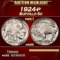 1924-p Buffalo Nickel 5c ms66 SEGS