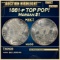 1881-p Morgan Dollar TOP POP! $1 ms68 SEGS