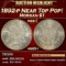 1892-p Morgan Dollar Near Top Pop! $1 ms65+ SEGS