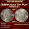 1888-p Morgan Dollar Near Top Pop! $1 ms67+ SEGS
