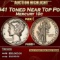 1941 Proof Mercury Dime Toned Near Top Pop 10c pr68+ SEGS