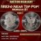 1883-o Morgan Dollar Near Top Pop! $1 ms66+ DMPL SEGS