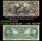 1896 $5 Blue Seal Silver Certificate Grades vf+ Signatures Bruce/Roberts