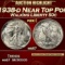 1938-d Walking Liberty Half Dollar Near Top Pop 50c ms67 SEGS