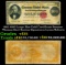 1882 $100 Large Size Gold Certificate Senator Thomas Hart Benton Grades vf+ Signatures Lyons/Roberts