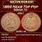 1899 Indian Cent Near Top Pop 1c ms66+ rb SEGS