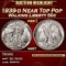 1939-d Walking Liberty Half Dollar Near Top Pop 50c ms67 SEGS