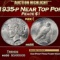 1935-p Peace Dollar Near Top Pop $1 ms66 SEGS