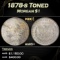 1878-s Morgan Dollar Toned $1 Grades ms65+