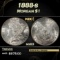 1888-s Morgan Dollar $1 Grades ms63