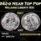 1942-d Walking Liberty Half Dollar Near Top Pop 50c ms67 SEGS